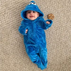 Cookie Monster Baby Costume